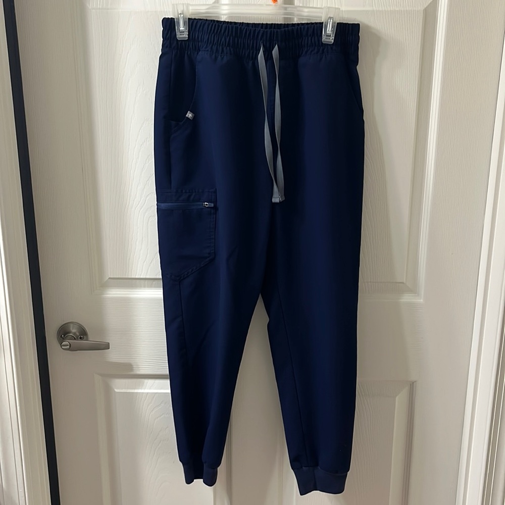 FIGS Navy Blue High Waisted Joggers